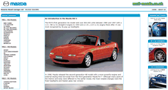 Desktop Screenshot of mx5-mazda.co.uk